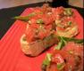 Broiled Vegetable Crostini