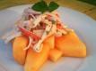 Culinary Carrie: Spicy Crab Salad on Chilled Cantaloupe