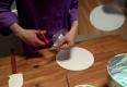 Decorating Multi Layered Vanilla Chiffon Cake Part 2