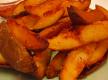 Deep-Fried Potato Wedges with Russett Potatoes