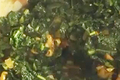 Delicious Curried Kale With Mushrooms