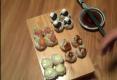 Dessert sushi