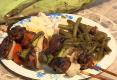 How To Make Dove Kabob With Mushrooms