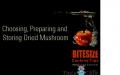 Buying and Storing Dried Mushrooms