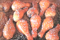 How To Make Oven Baked Apple Sesame Chicken Drumsticks