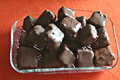 Chocolate Dulce De Leche Cheesecake Bites 
