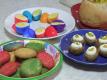 Easter Recipes 2013 - Baked Baby Potatoes, Rainbow Butter Cookies and Hard Boiled Eggs