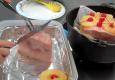 Outdoor Cast Iron Easy Bake Ham with Fruits