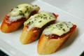 Easy Crostini Made with Brie & Jam