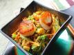 How To Make Egg Fried Rice With Saut&eacute;ed Scallops