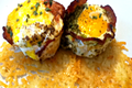 Bacon Wrapped Egg Cups