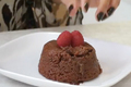 Eggless Molten Lava Cake