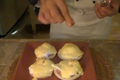 English muffin with Bacon, Poached Eggs and Hollandaise sauce