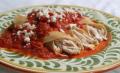 Red Turkey Enchiladas