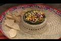 How To Make Peach And Bean Salsa With Tortilla Chips