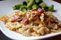 Farfalle Pasta with Turkey and Smoked Gouda Cheese
