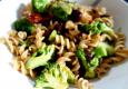 Fettuccine with Olives and Broccoli