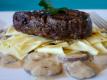 Fillet with Pappardelle Stroganoff