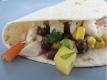 Tilapia Tacos with Peach, Corn and Black Bean Salsa
