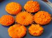 Flower Carving From Carrot