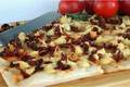 Focaccia Bread with Sun dried Tomatoes and Cheese Topping