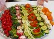 Vegetable Relish Tray for Fourth of July Dinner
