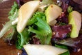 Fresh Feta Salad with Pears and Whole Nuts
