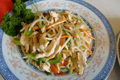 Fried Chicken With Vegetables In Mandarin Pancake
