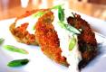 Fried Green Spicy Tomatoes with a Creamy Remoulade Sauce