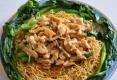 Fried Noodles with Chicken and Kai-lan