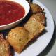 Fried Ravioli  with Spaghetti Sauce