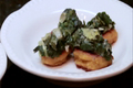 How To Make Rice Fritters Sour Cream Escarole And Upside Down   Cake