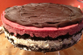 How To Make Sorbet Cake With Chocolate Glaze