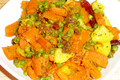 How To Make Gajar Matar Curry Dry
