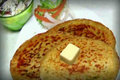 Gajar Muli Paratha - Stuffed Carrot Radish Bread