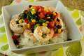 Garlic Lime Shrimp with Black Bean and Corn Salad