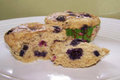 Banana Blueberry Muffins
