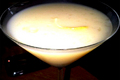 Lemon Ginger Gin Martini