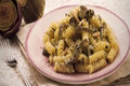 Quick Goat Cheese and Artichoke Pasta 