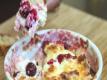 Gooey White Cheddar and Cranberry Dip