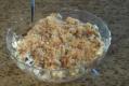 How To Make Grape And Cheese Salad With Pecan And Brown Sugar Topping
