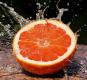Fresh Grapefruit Halves with Orange Sections
