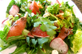 How To Make Arugula, Grapefruit, And Goat Cheese Salad