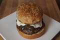 Green Chile Cheeseburger
