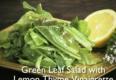 Healthy Green Leaf Salad with Lemon Thyme Vinaigrette