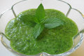 Green Pea Soup with Mint