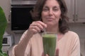 Green Smoothie Spinach Apple Banana 