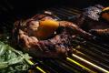Grilled Cornish Hens