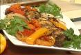 Prima Vera Grilled Veggies with Pesto Garlic Bread