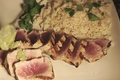 How To Make Grilled Ahi Tuna With Wasabi Butter